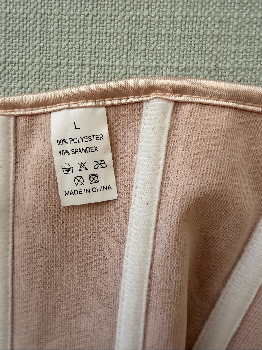 Vintage Lady Lenore Blush Pink Lace Corset Bustier Top Y2K - Picture 5 of 6
